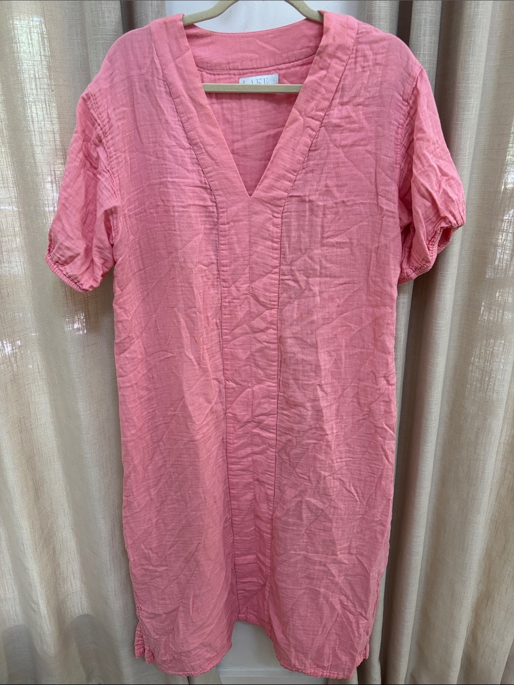 Lake cotton cover up dress